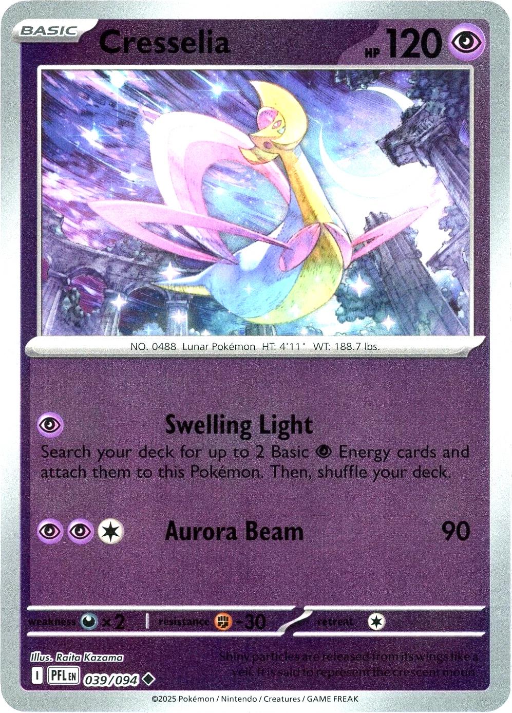 Cresselia [Reverse Holo]